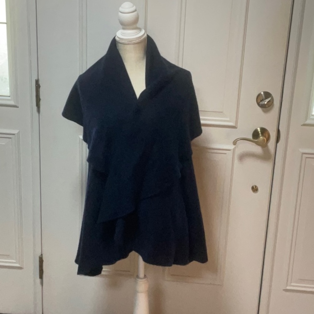 Navy Blue Shawl/Wrap One size fits all. Fornash
